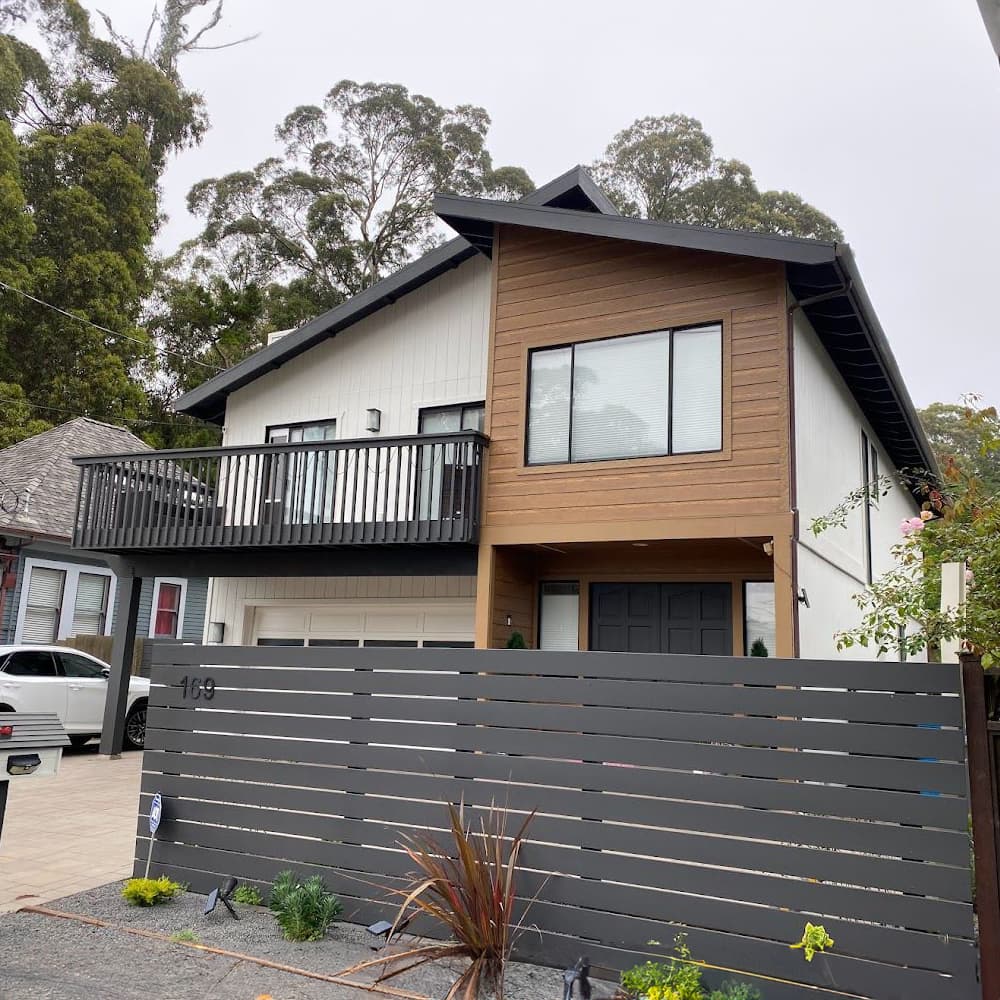 Finished James Hardie siding project in the Bay Area