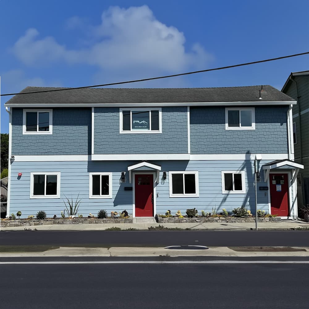 Protected, transformed Bay Area home exterior