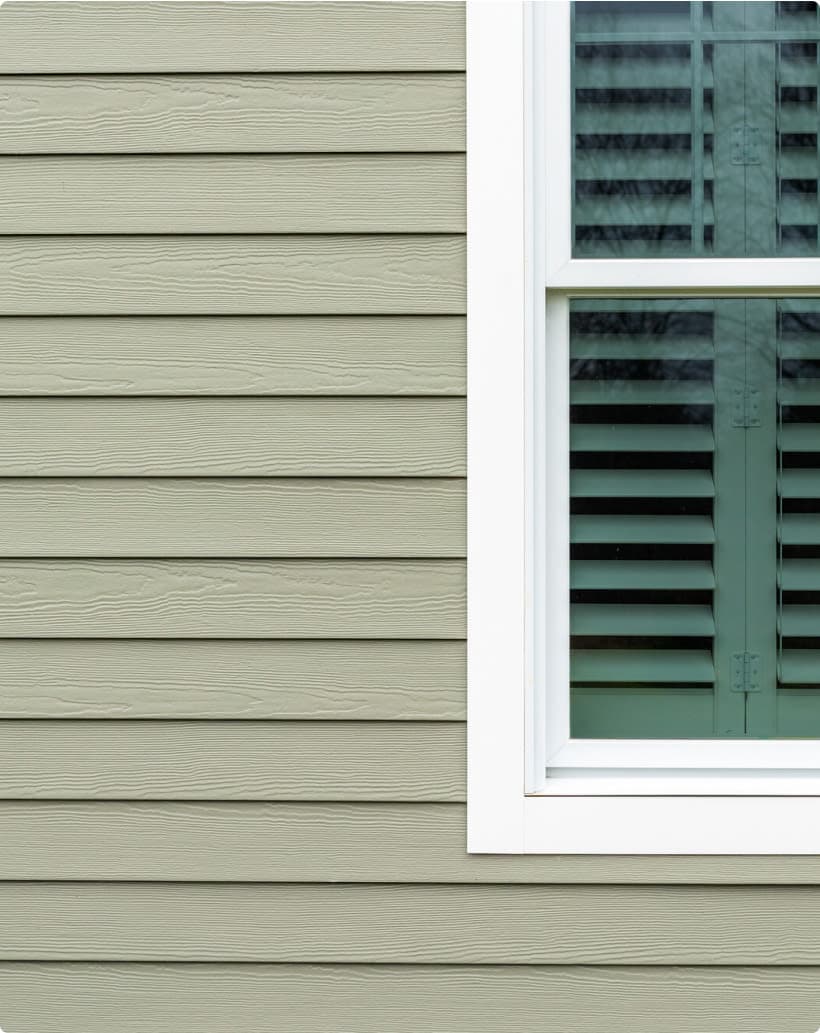 HardieTrim around a window